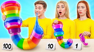 100 Layers of Food Challenge | Kitchen Battle with Secret Gadgets by Multi DO Challenge