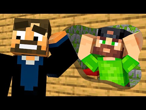 SECRET PASSAGE Hide and Seek in Minecraft