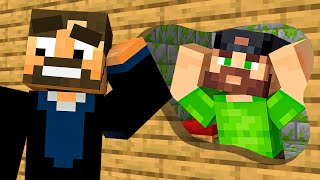 SECRET PASSAGE Hide and Seek in Minecraft