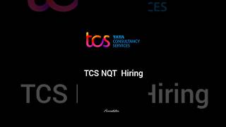 TCS HIRING #freshers #hiring #ninja #digital #prime