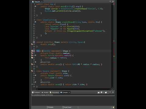 Java Factory Pattern Simplified with Records! 🚀#java #programming #shorts