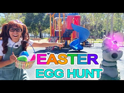 Easter Egg Hunt | Soso Goes On A Giant Easter EGG Hunt at The Park!