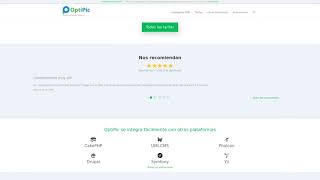 WebP para WordPress: convierte imágenes en 2 clics. Complemento de OptiPic