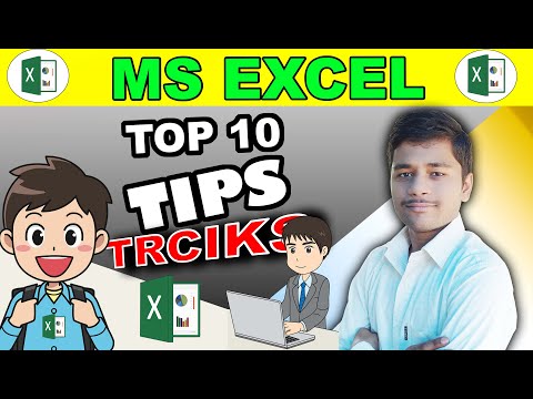 Excel TOP 10 Imporatnt Tips and Tricks in Hindi | MS Excel Full Course in Hindi | MS Excel Tutorial