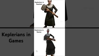 Keplerians Games in Realistic #shorts #keplerians #evilnun #jurasstric #horrorgaming