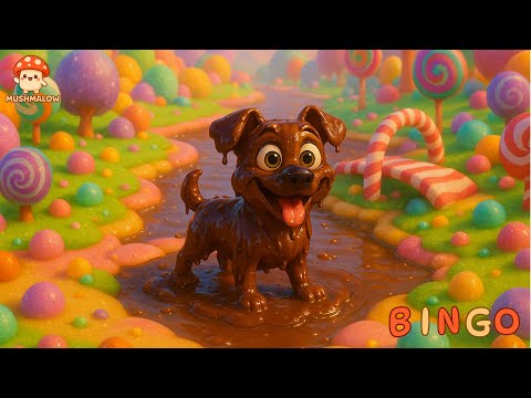 BINGO Song | Nursery Rhymes | Fun Kids Songs & 3D Animation