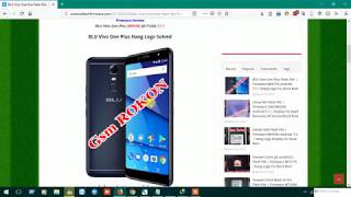BLU Vivo One Plus Flash File | Firmware Mt6739 Android 7.1.1 Hang Logo Fix Stock Rom