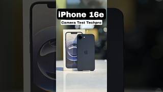 iPhone 16e Camera Test Techpro #shorts #iphone16e #cameratest #ytshorts