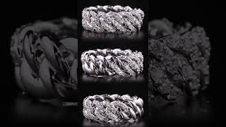 Braided Eternity Ring 💍 | Netcarat White Gold Sparkle #whitegoldring