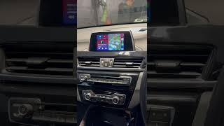 BMW F48 X1 enav_evo Apple CarPlay activation. #csretrofits #bmw #x1 #f48 #carplay #applecarplay