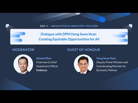 EWC 2023: Dialogue with DPM Heng Swee Keat:Creating Equitable Opportunities for All