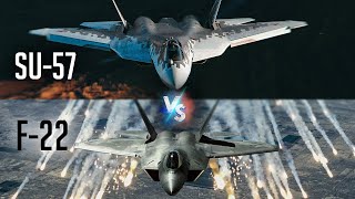 Su-57 vs F-22 [Military Comparison]