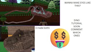 How To Make: ADVANCED DINO EYES