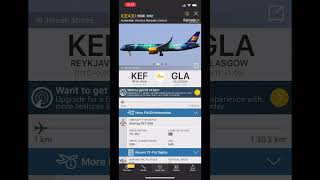 Iceland air rare aurora livery spotted on flight radar 24 #airlines #aviation #avgeek #icelandair