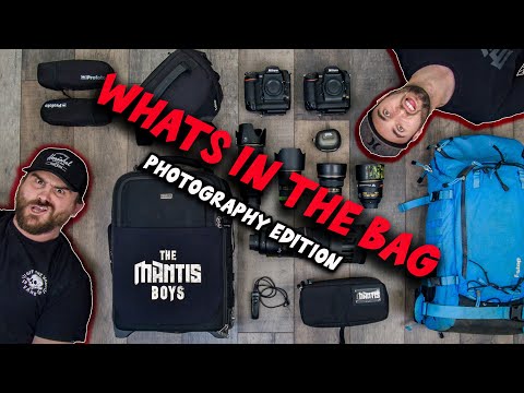WHATS IN THE BAG - PHOTOGRAPHY EDITION