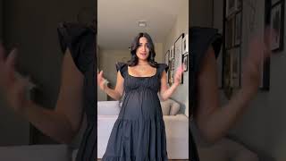MATERNITY FASHION GRWM 29 WEEKS PREGNANT 🤰🏽💫 // pregnancy outfit ideas #shorts #maternity