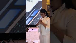 MC Maitri Behind-the-scenes preparing for an AI-Product Launch Event  #aiproduct #eventemcee