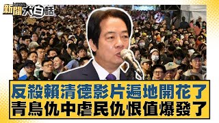 反殺賴清德影片遍地開花了 青鳥仇中虐民仇恨值爆發了【#新聞大白話】20250430-7｜#邱毅 #謝龍介 #陳揮文