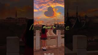Le Liya Yeh Faisla 💔|| Rihaee Song 😍 Aesthetic status || Tulika Editz | #shorts #lyrics  #sad #love