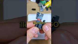 an official LEGO set with illegal technique? #LEGO #legos #AFOL #legobuild #legomoc
