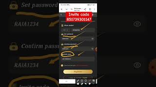 BDG app me register kaise kare/BDG app me password kaise banaye/BDG app invite code#colortrading🔥🔥