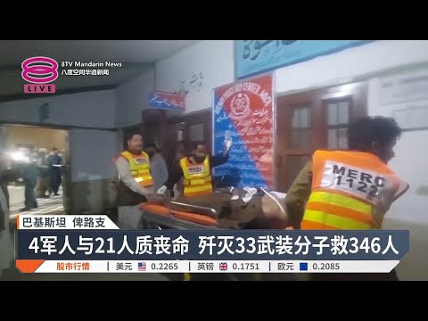 巴基斯坦人质事件落幕  歼灭33武装分子救346人【2025.03.13 八度空间华语新闻】