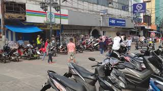 Street Football near the Great Mosque in Bandung, Indonesia  印尼万隆大清真寺附近街头足球⚽