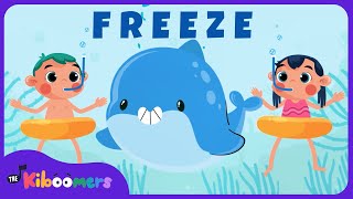 Ocean Animals Freeze Dance - The Kiboomers Kids Dance Songs for Summer