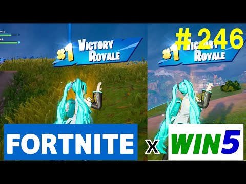 #246  【フォートナイト】取った順位で、WIN5チャレンジ【3人実況】【fortnite】