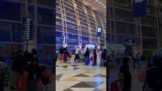 Beautiful Jeddah international airport Saudi Arabia | check in area | Jeddah airport #jeddahairport