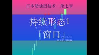 《日本蜡烛图技术》第七章持续形态1【 窗口 】