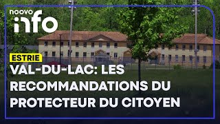 Insalubrité au centre de réadaptation Val-du-Lac: les cinq recommandations du Protecteur du citoyen