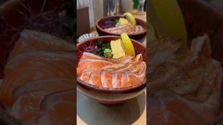 【TOKYO】Kumada, A restaurant where you can eat a large grilled salmon bowl in Harajuku!