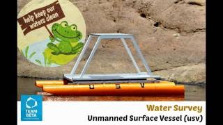 USV MARINE ROBOT For Water Pollution Tracking- Team Beta