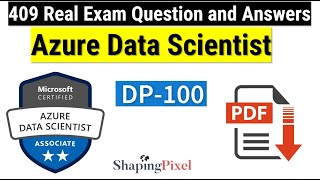 Microsoft Certified Azure Data Scientist Associate Real Exam Question and Answers | Pass DP-100 Exam