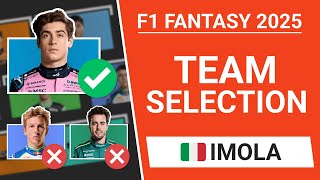 F1 Fantasy: Best Lineups for Imola 2025 | The Fantasy Formula