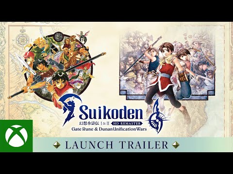 Suikoden I&II HD Remaster Gate Rune and Dunan Unification Wars | Launch Trailer