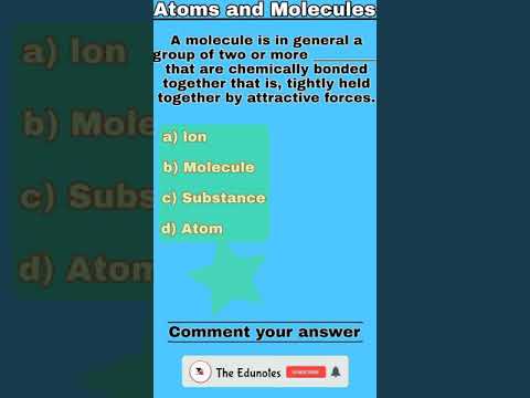 Science Class 9 Chapter 3 | Mcq #class9chemistry