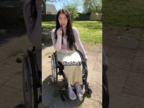 Pretending to be disabled?