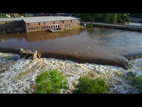 Flooding: Tar River Cresting in Rocky Mount NC 2017