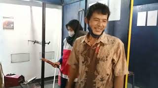 Siswi yang gatakut Api las