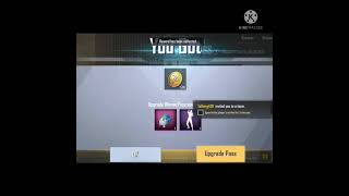 Season 27 Winner pass full upgrade Pubg lite  #Short #Pubglite #Season27