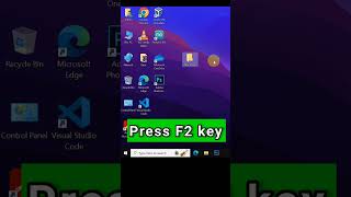 KeyboardHacks | Folders or Files  rename shortcut on your computer 🤔| Rename shortcut key 👉
