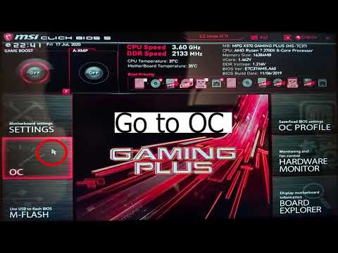 Overclock RAM - MSI CLICK BIOS