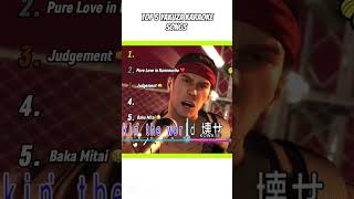TOP 5 YAKUZA KARAOKE #yakuza #yakuzameme #goromajima #majima #kiryukazuma #kiryu #yakuza0 #ranking