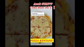 Pizza Kentang, Solusi SiKecil GTM (Wajib CoBa❗) #short #Mpasi