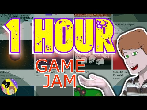 Making A Game In 1 HOUR || The HyperGameJam Experience