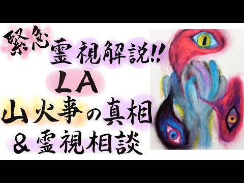 【LA山火事】陰謀論は真実⁉️&霊視相談