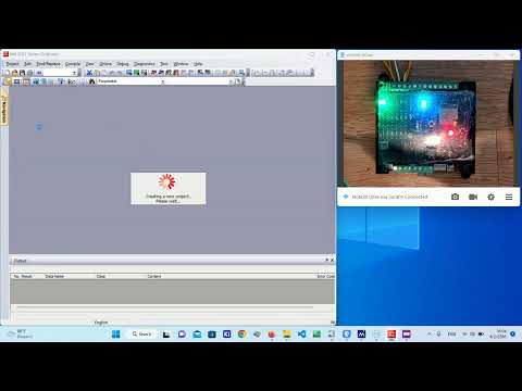 ESP32 PLC (Mini PLC-32u) - Wifi upload ladder from GXWork2 to Mini PLC 32u
