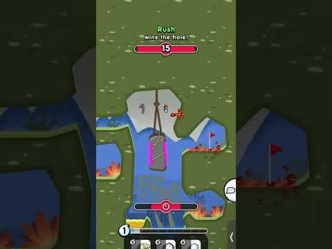 Golf Blitz - Bedrock Course vs Censored, ? and Rush, R2 - TheBossOfMe #golfblitz #mobilegame  #games